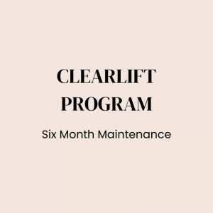 Clearlift Six Month Maintenance - Face and additional area
