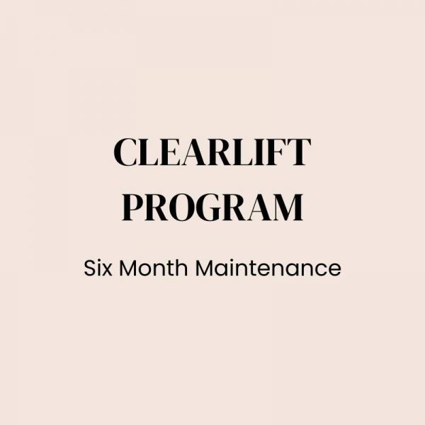 Clearlift Six Month Maintenance - Face and additional area