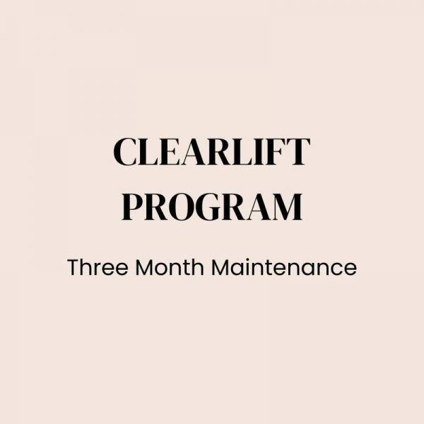 Clearlift Three Month Maintenance - Face